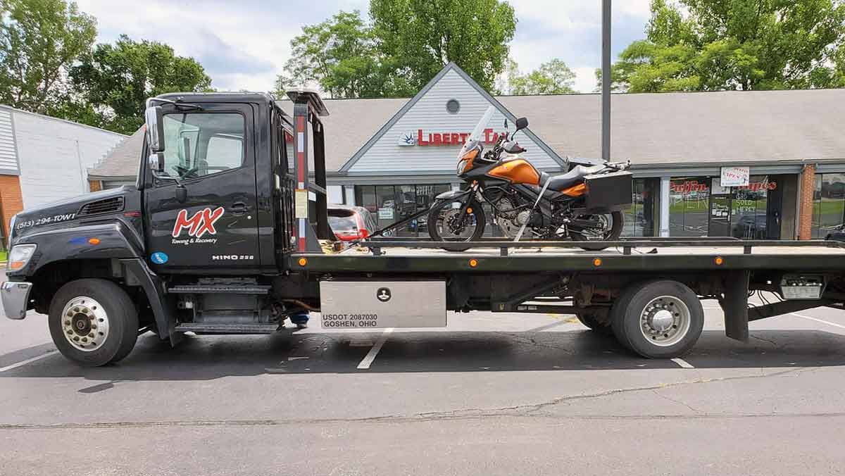 Motorcycle Towing Cincinnati